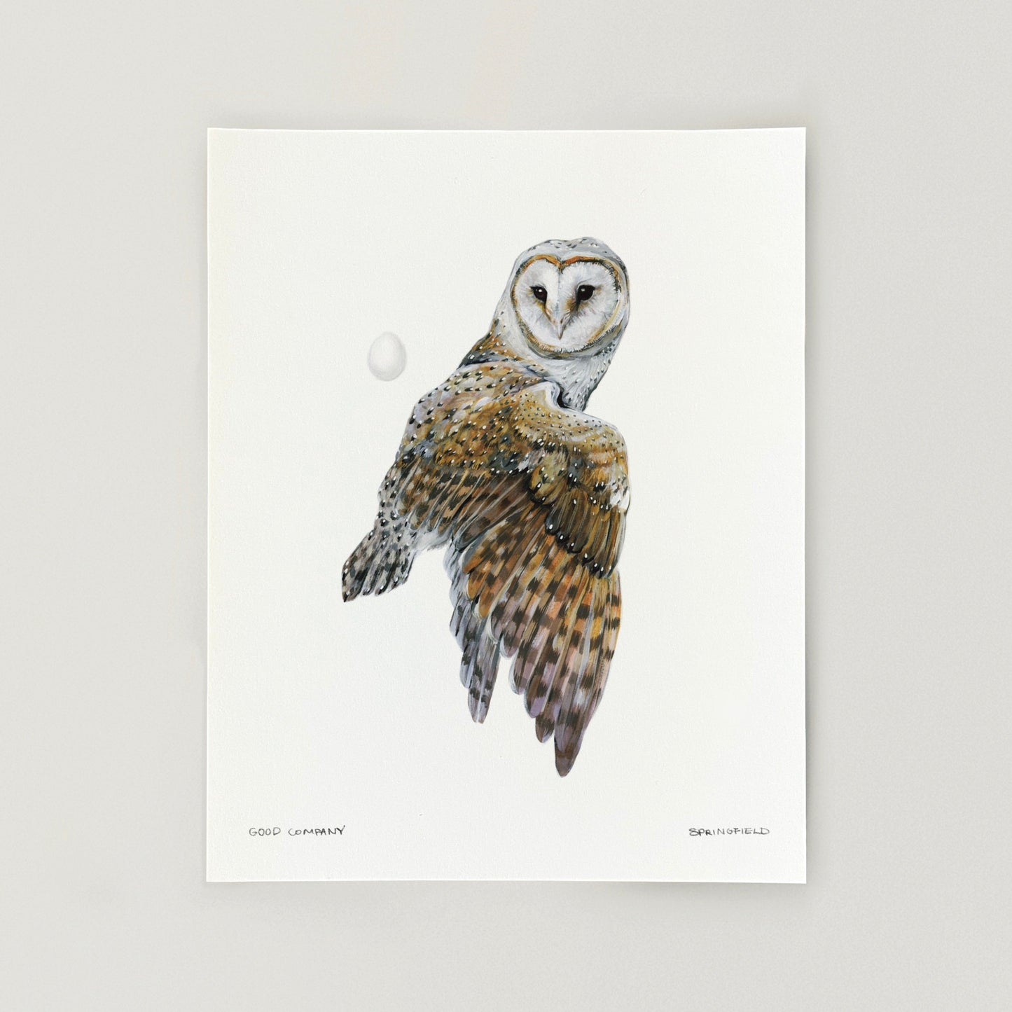 GOOD COMPANY - Signed Print