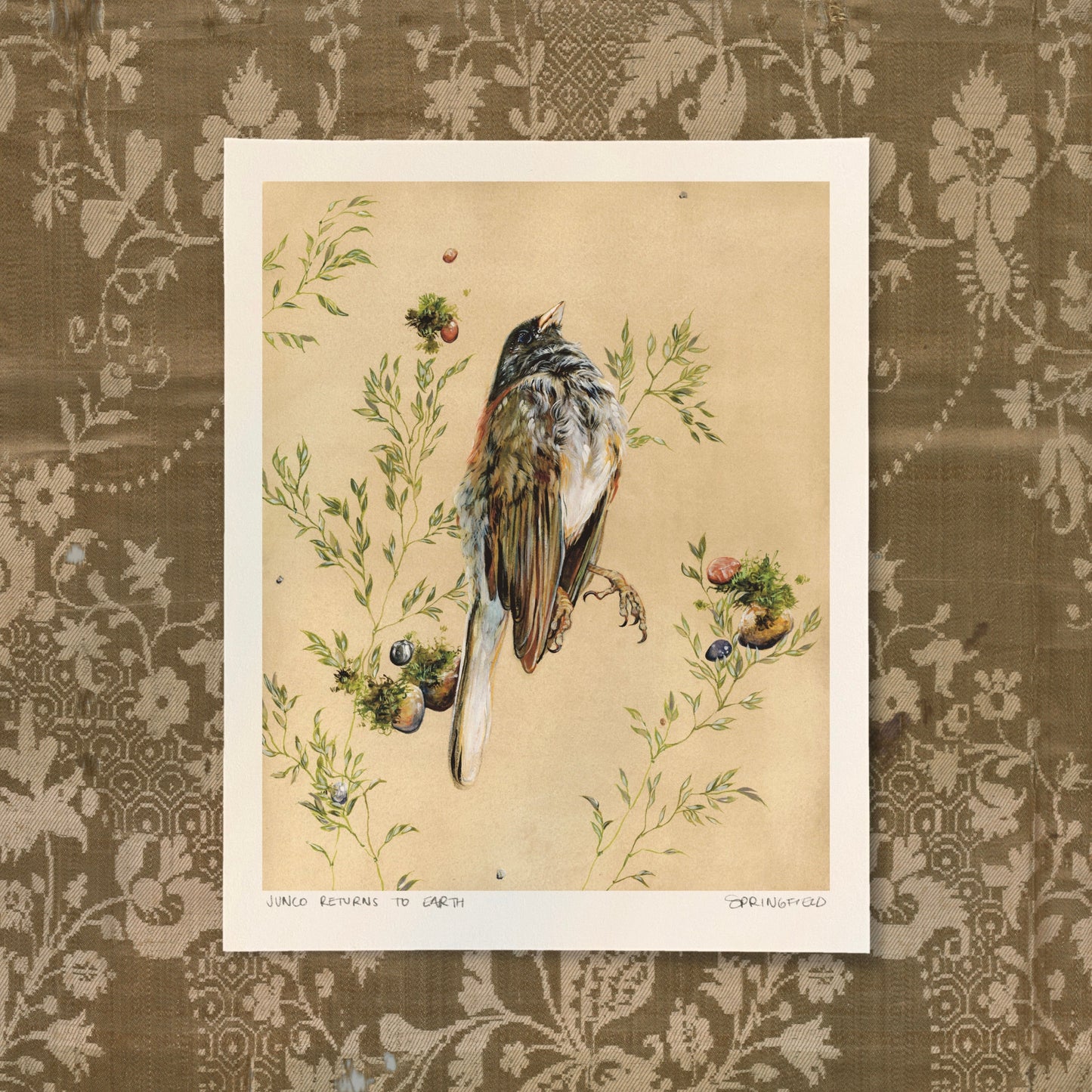 JUNCO RETURN TO EARTH - Signed Print