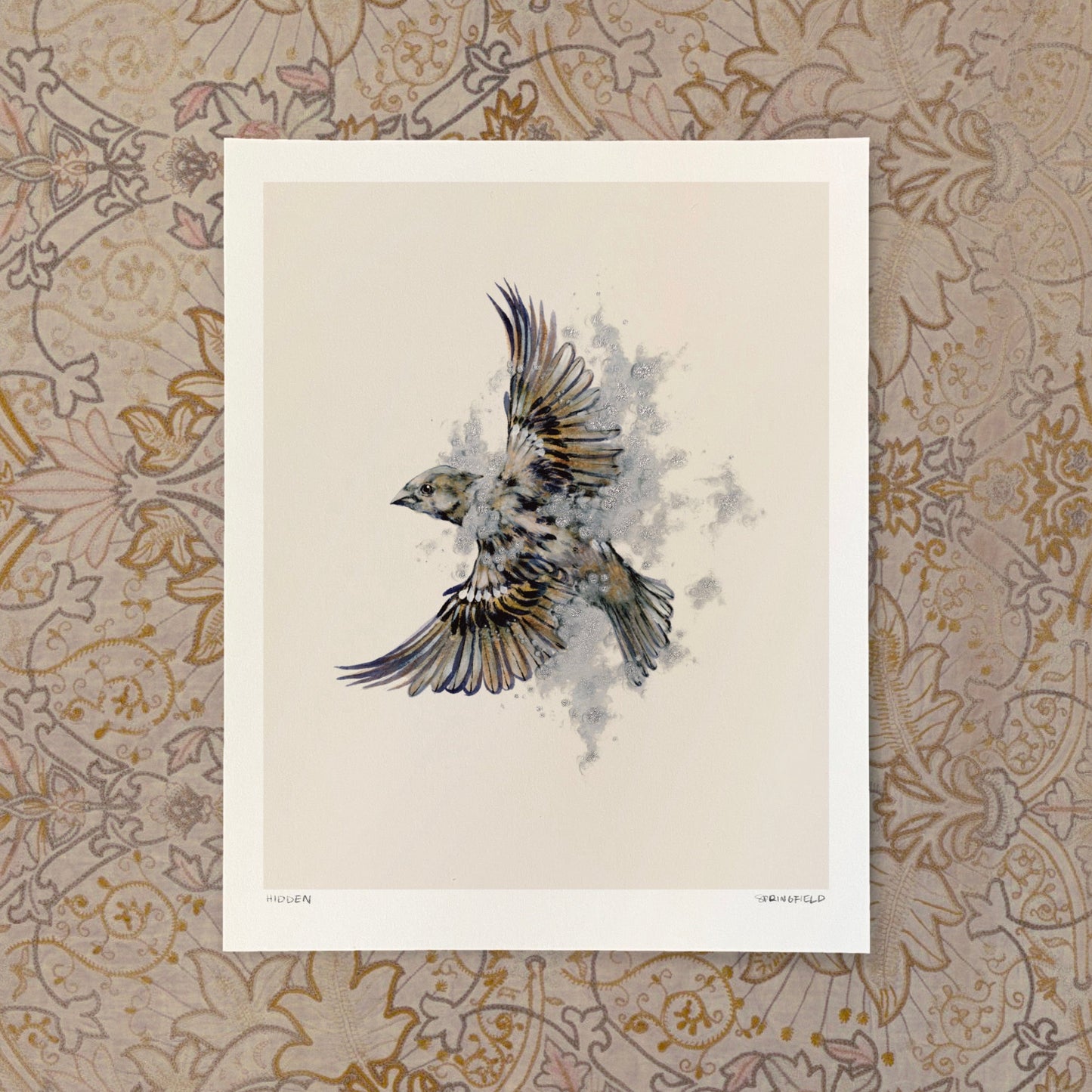 HIDDEN - Embellished Print