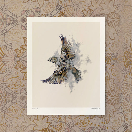HIDDEN - Embellished Print