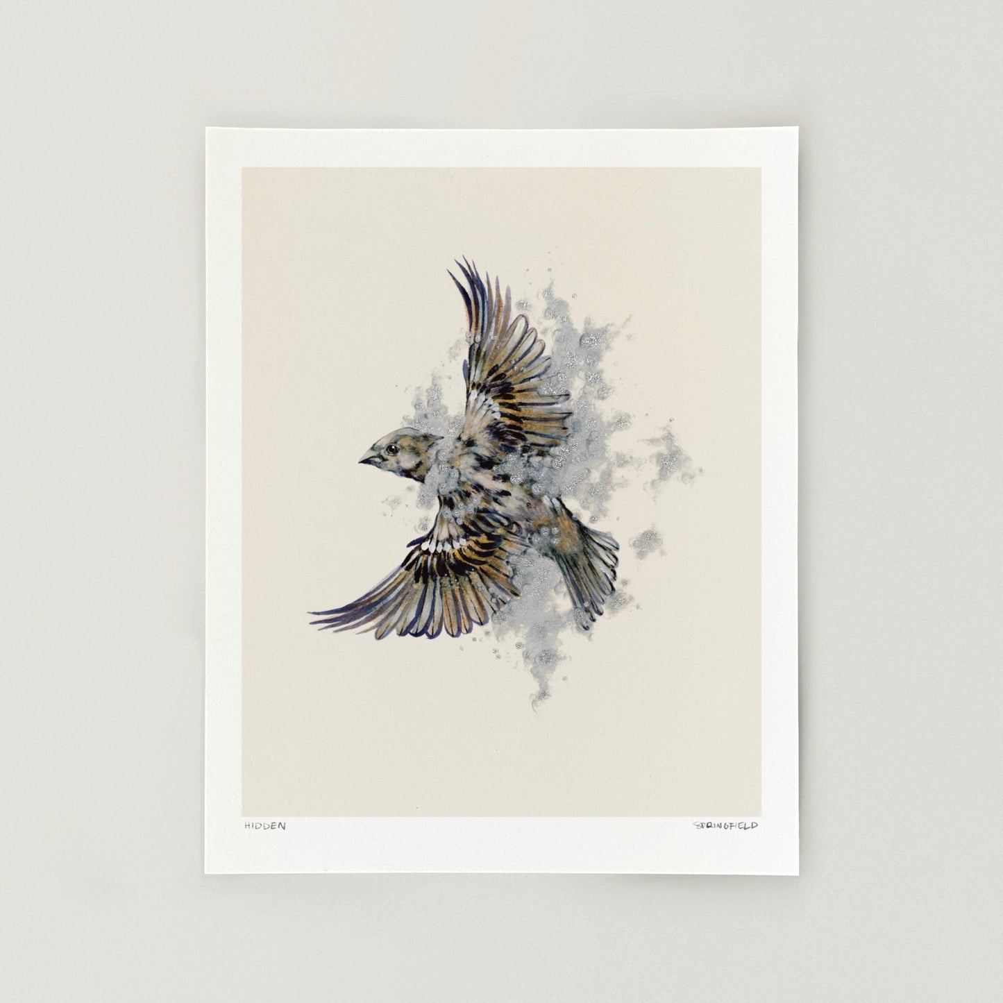 HIDDEN - Embellished Print